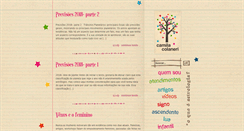 Desktop Screenshot of camilacolaneri.com.br